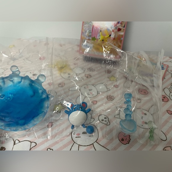 Pokemon Marill Accessory Tray Re-Ment Desktop Trading Figure Anime Toy - Picture 10 of 15